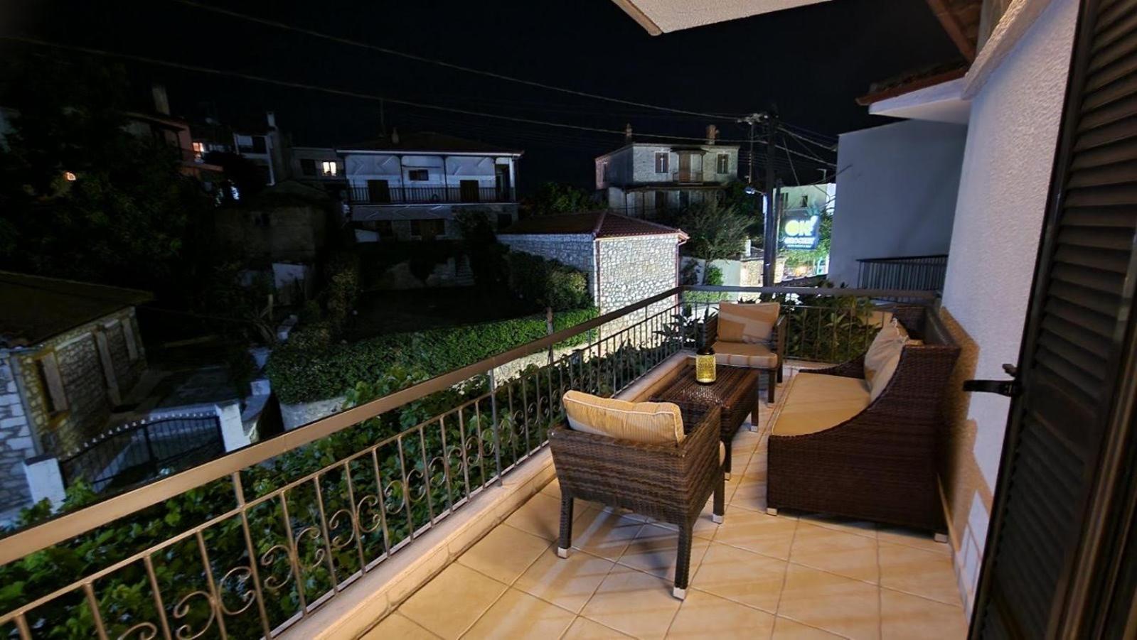 My Afytos Balcony Apartment Bagian luar foto